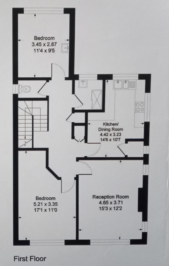 Large 2-Bedroom Maisonette With Free Parking Twickenham Zewnętrze zdjęcie